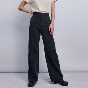 NEW Levi’s Ribcage Wide Leg Cottonized Hem…